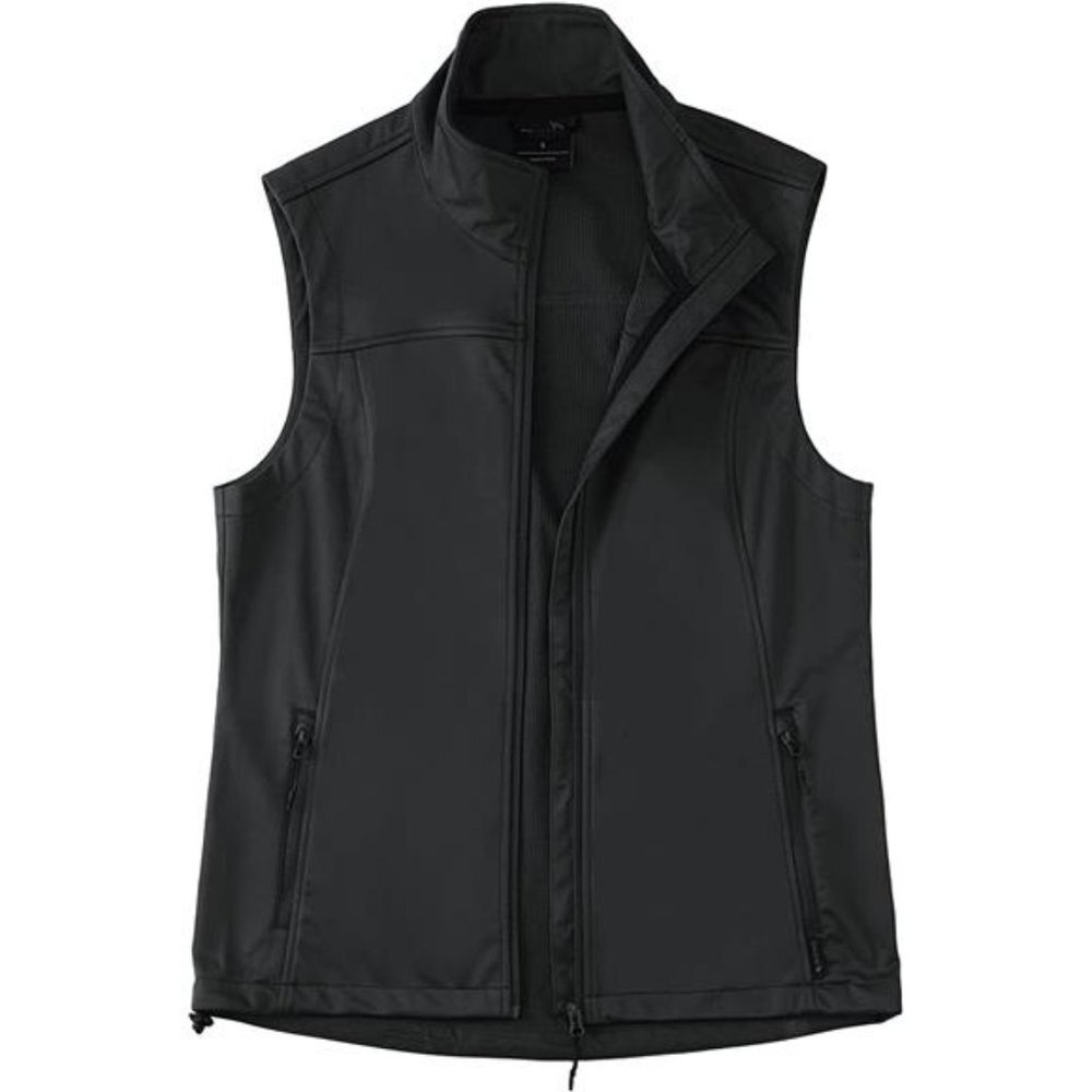 Women's Lightweight Vest Softshell Sleeveless Jacket Windproof Stand Collar - Picture 3 of 8